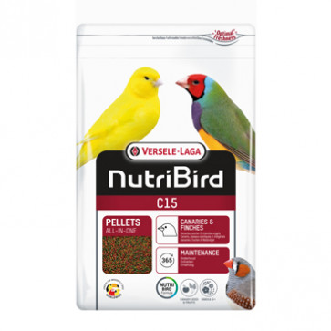 Versele Laga NutriBird C15, 1 kg (pienso de mantenimiento)
