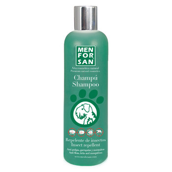 Men For San Champú Antiparasitario Repelente de Insectos 300ml. Perros