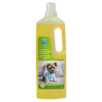 Men For San Detergente para ropa y cama de las mascotas. 1L