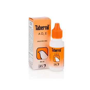 Tabernil AD3E 20ml, (vitaminas para la cría de pájaros)