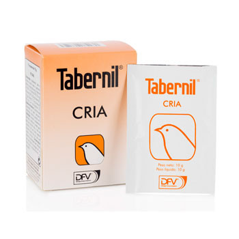 Tabernil Cría caja 10 x 10gr, (excelente suplemento para la cría)