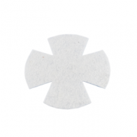 10 x Esterilla de fibra natural para nido de 12cm. Pack de 10